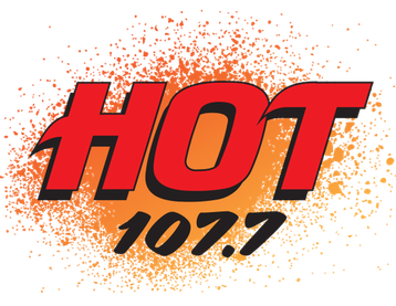 Hot 107.7 logo